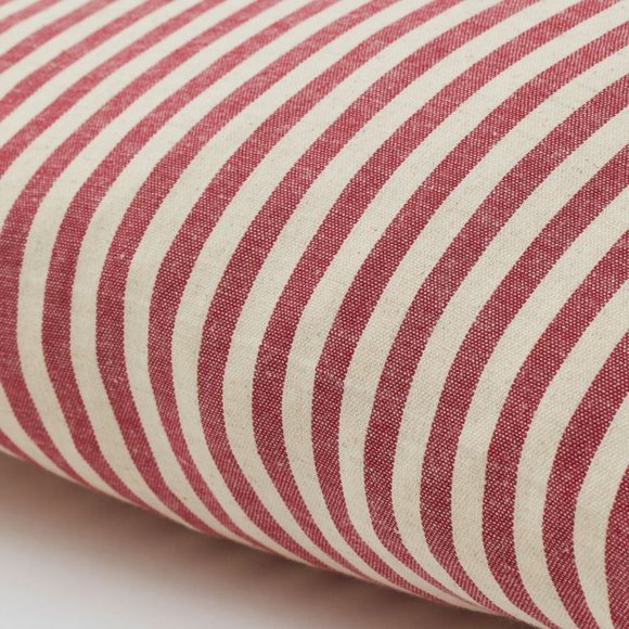 H&M Red Striped Linen-blend Cushion Cover - Picture 2 of 2